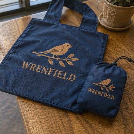 Custom Foldable Pocket Totes