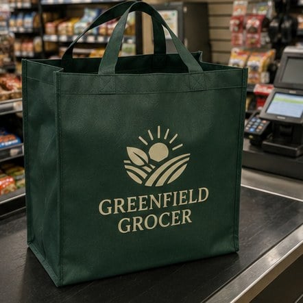 Custom Grocery Tote Bags